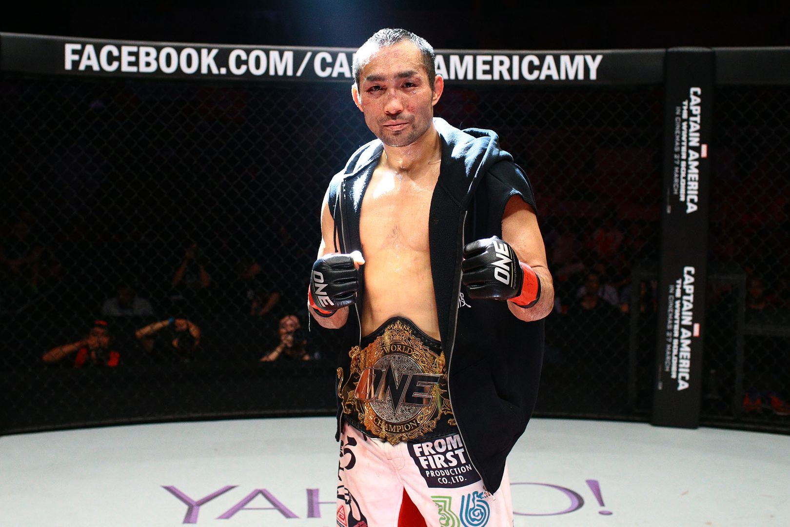 The first ONE Welterweight World Champion, Nobutatsu Suzuki