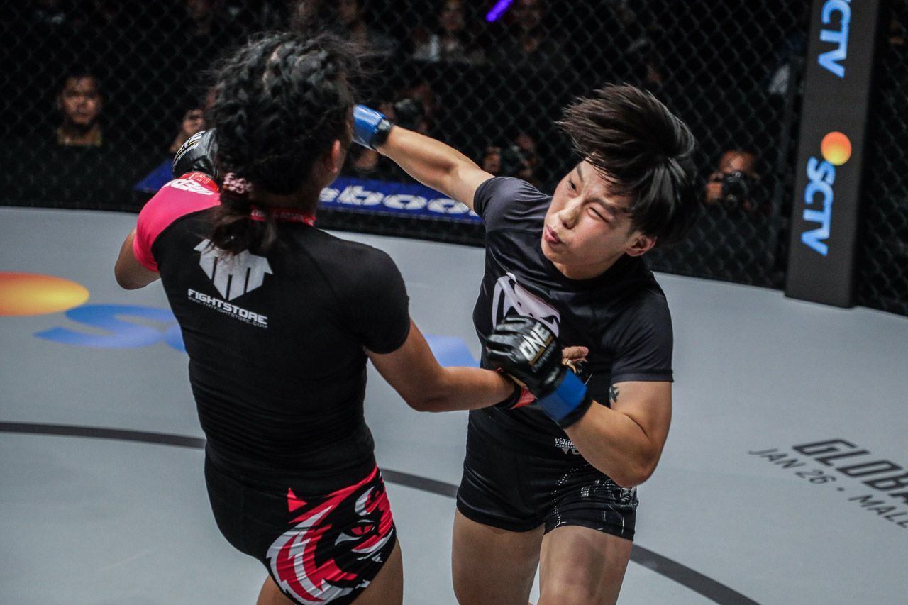"The Panda" Xiong Jing Nan defeats Tiffany Two via KO