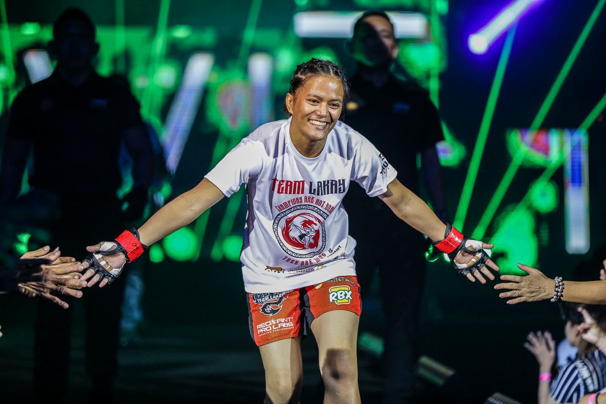 ONE women’s atomweight Gina Iniong