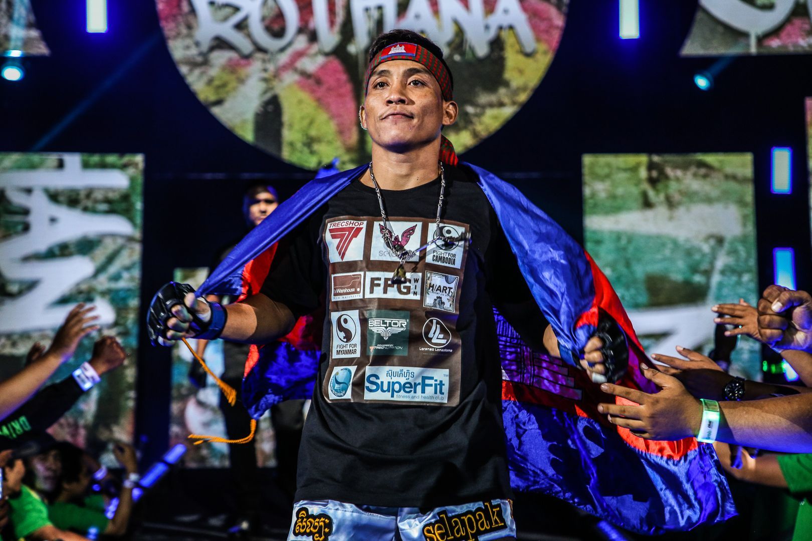 Cambodian flyweight Chan Rothana heads to the Circle
