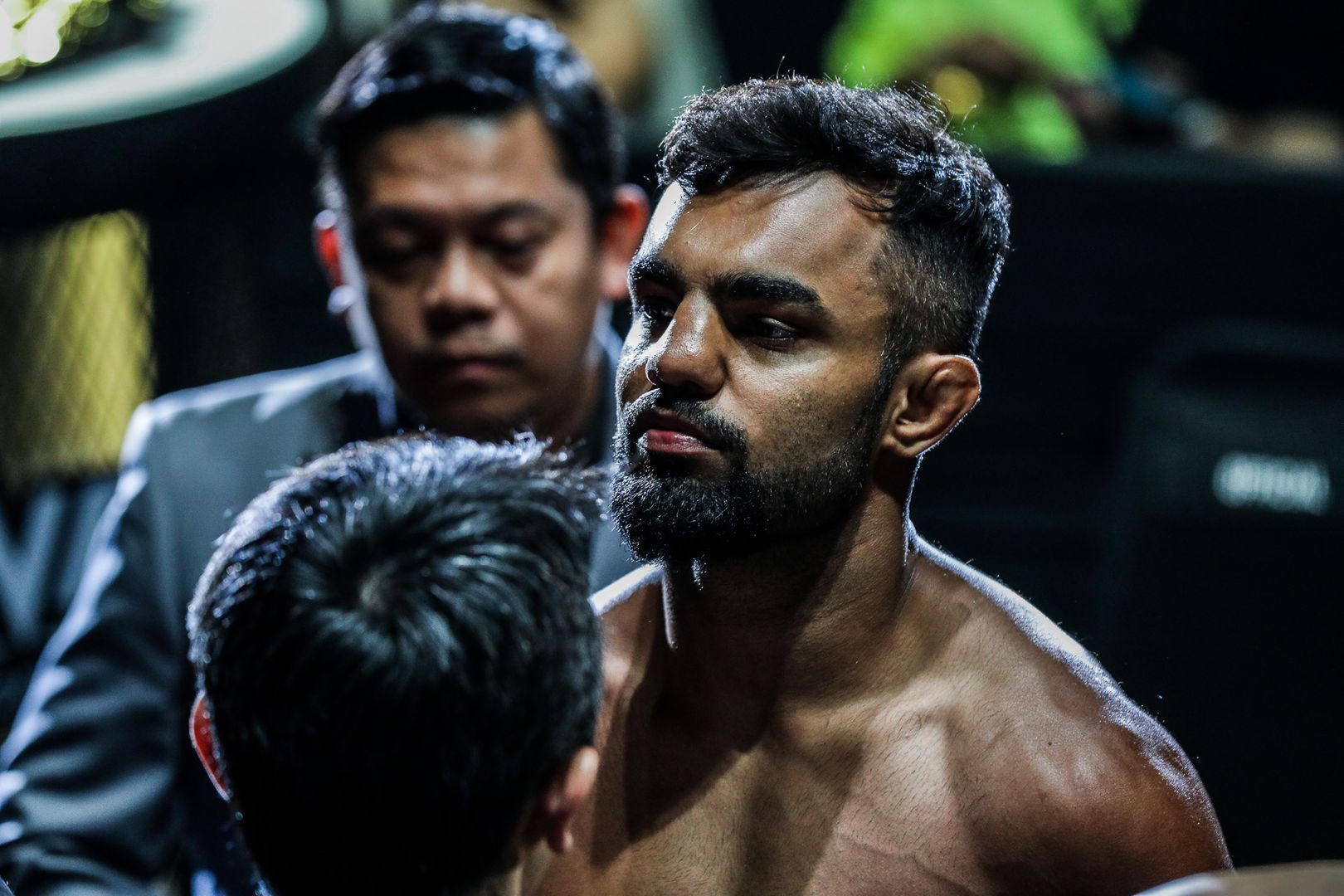 Gurdarshan Mangat gets ready for his MMA fight