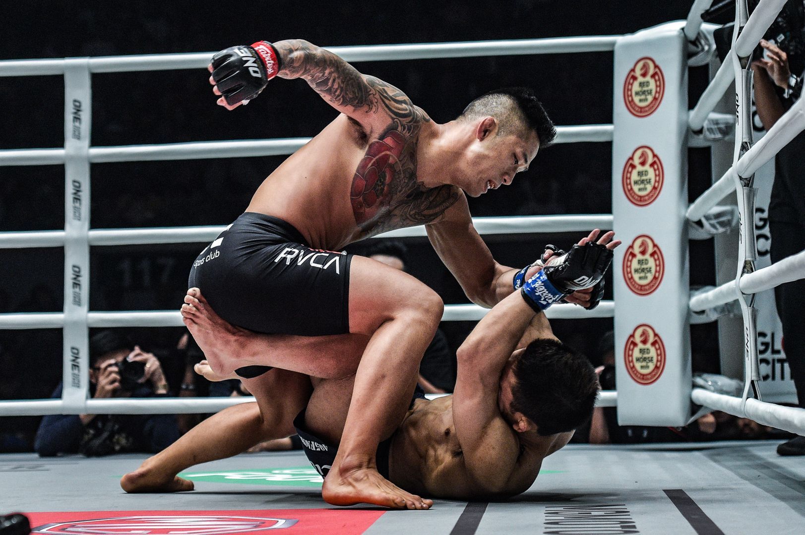 Martin Nguyen drops his ground strikes at ONE: DAWN OF HEROES.