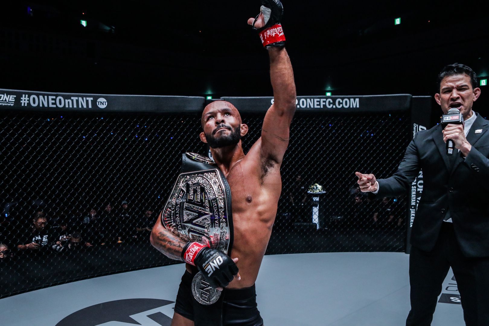 American mixed martial arts legend Demetrious Johnson wins the ONE Flyweight World Grand Prix Championship