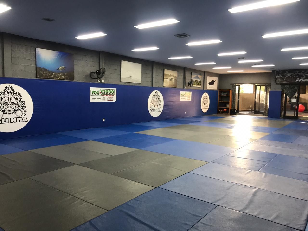 The renovated Bali MMA gym in Indonesia, finished in 2020