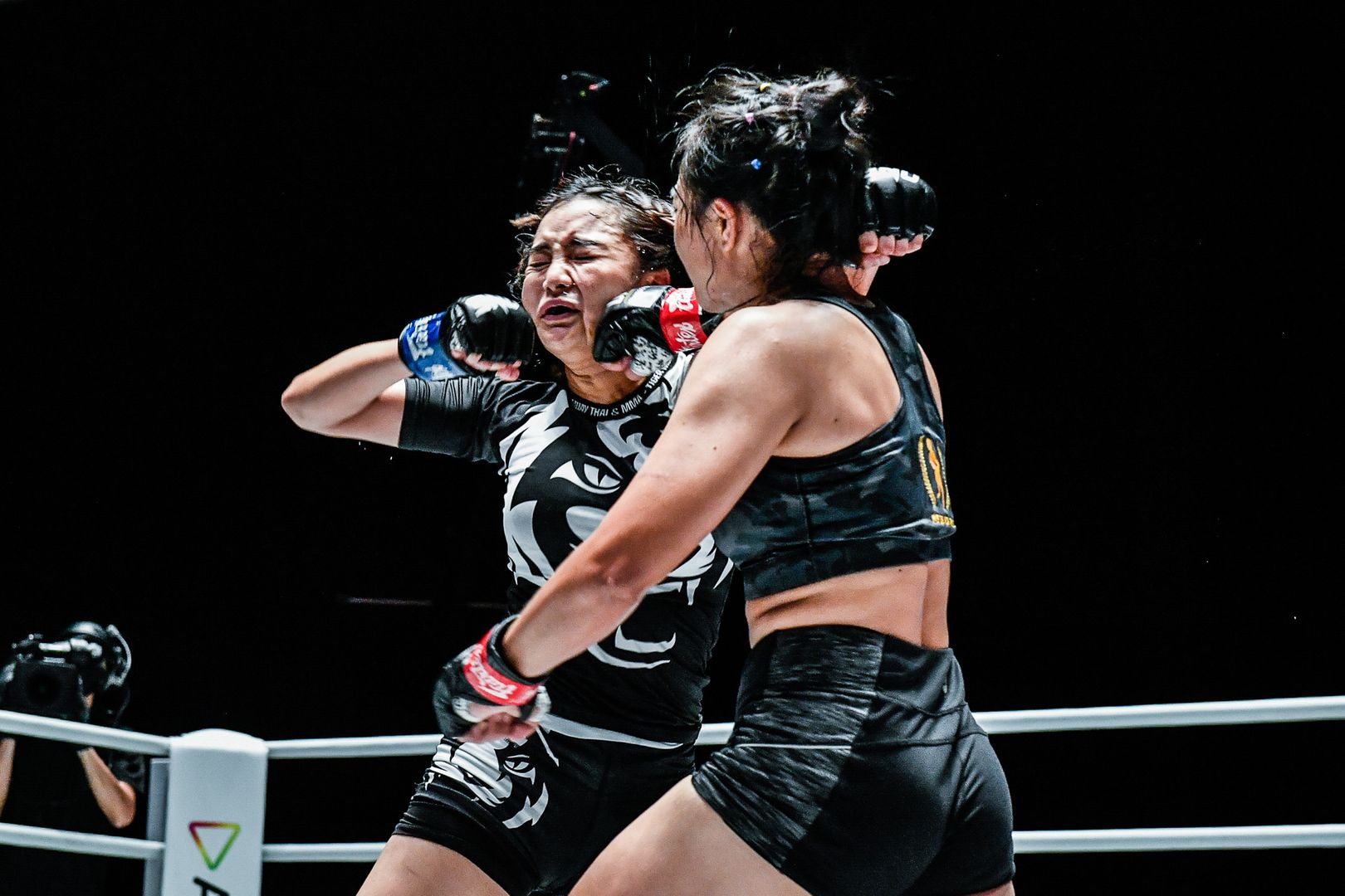 Thai mixed martial artists Sunisa Srisen and Rika Ishige do battle