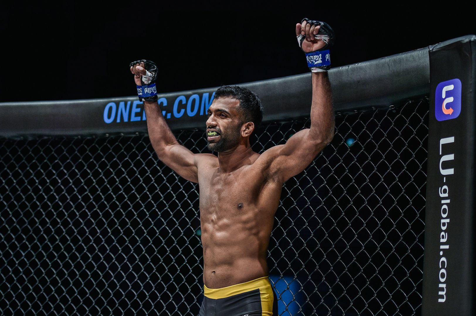 Live action shots of MMA fighters Amir Khan and Rahul Raju from ONE: REIGN OF DYNASTIES on 9 October!