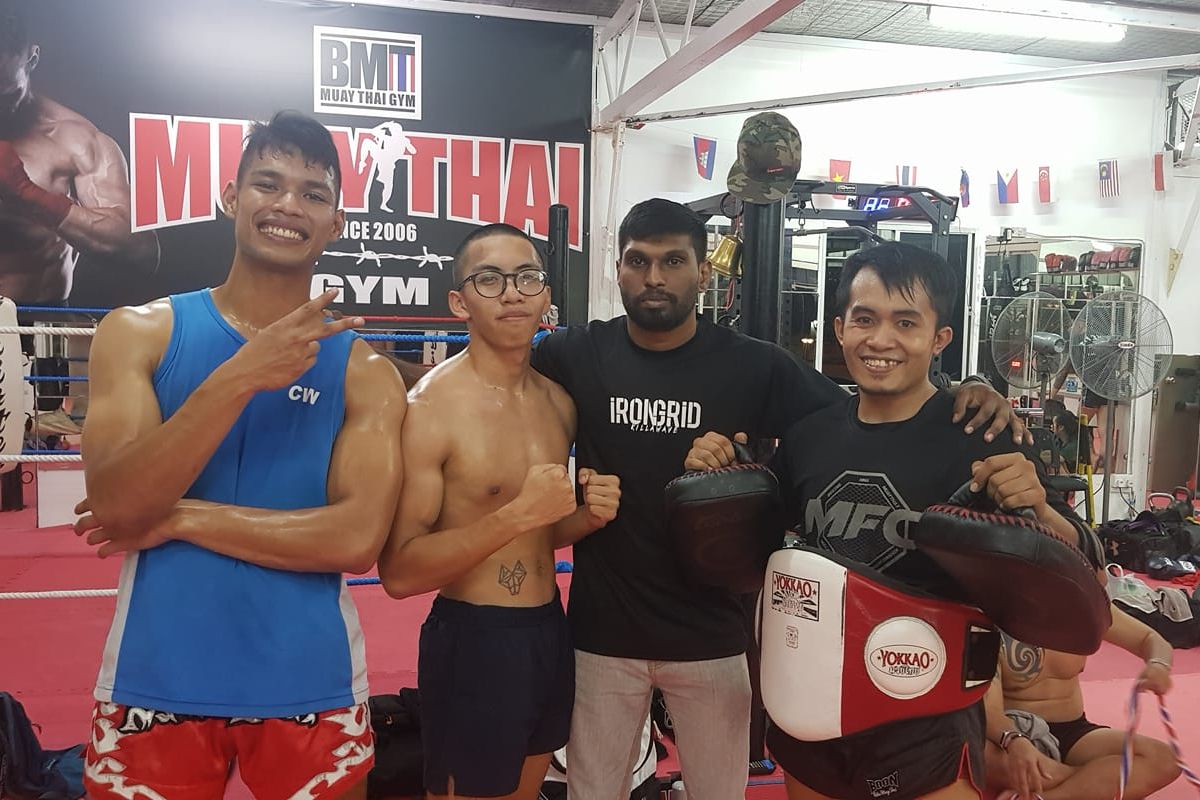 Murugan Silvarajoo Training At MuayFit