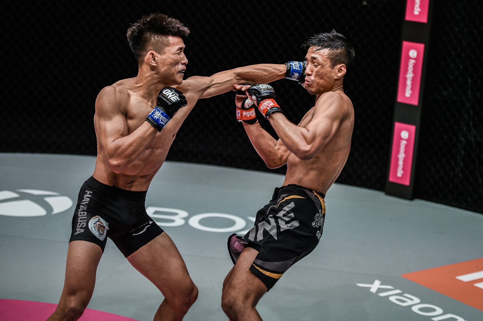 Featherweight mixed martial arts stars Tang Kai and Keanu Subba fight at ONE: REIGN OF DYNASTIES II