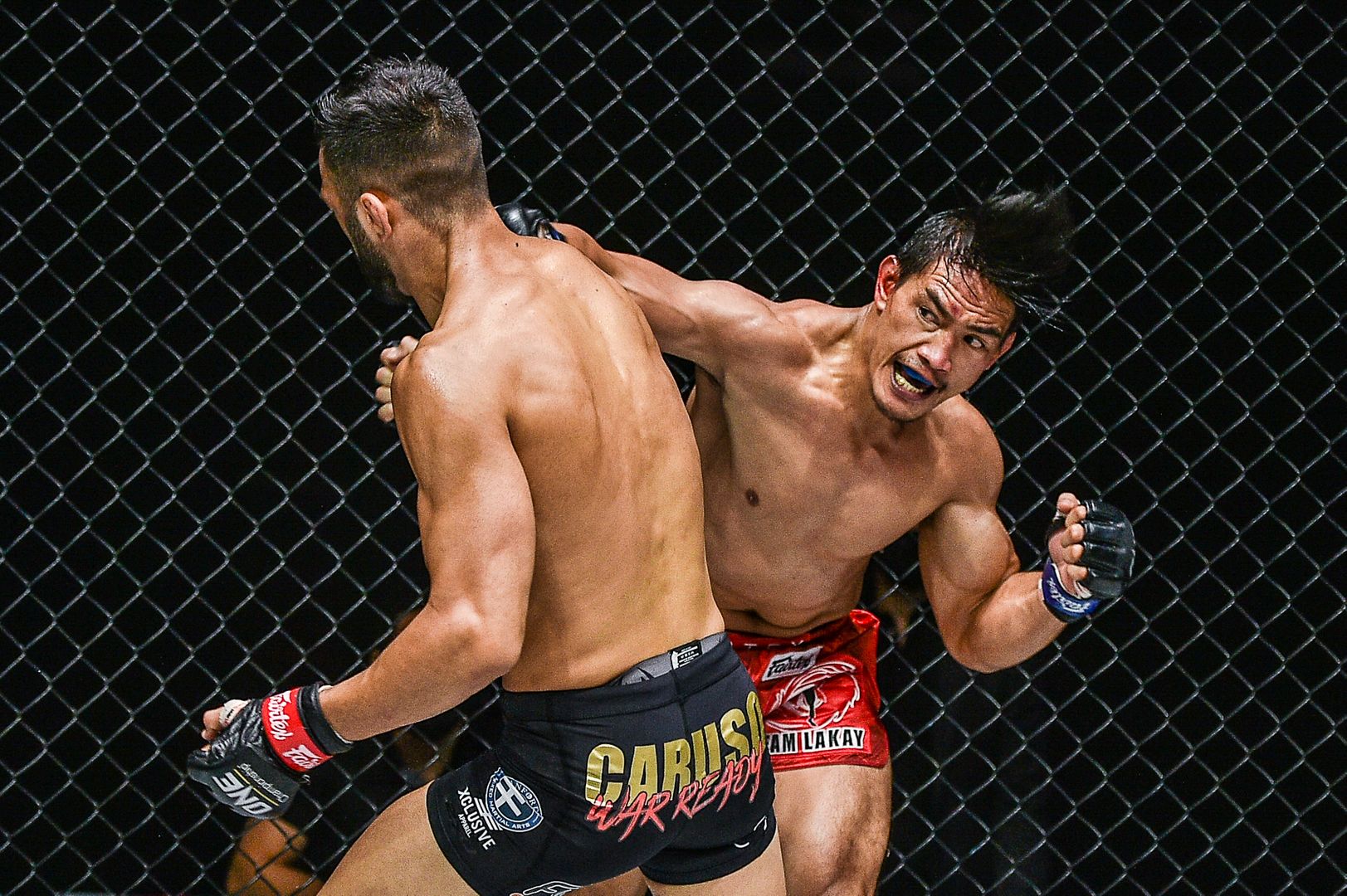 Antonio Caruso fights Eduard Folayang in a mixed martial arts battle at ONE: INSIDE THE MATRIX on Friday, 30 October