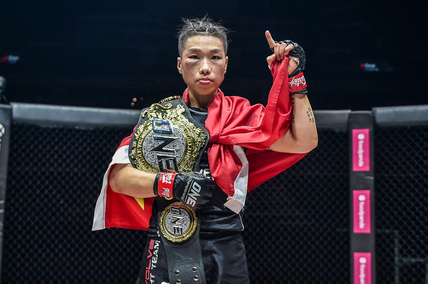 Xiong Jing Nan fights Tiffany Teo in a ONE Women’s Strawweight World Title rematch at ONE: INSIDE THE MATRIX on Friday, 30 October