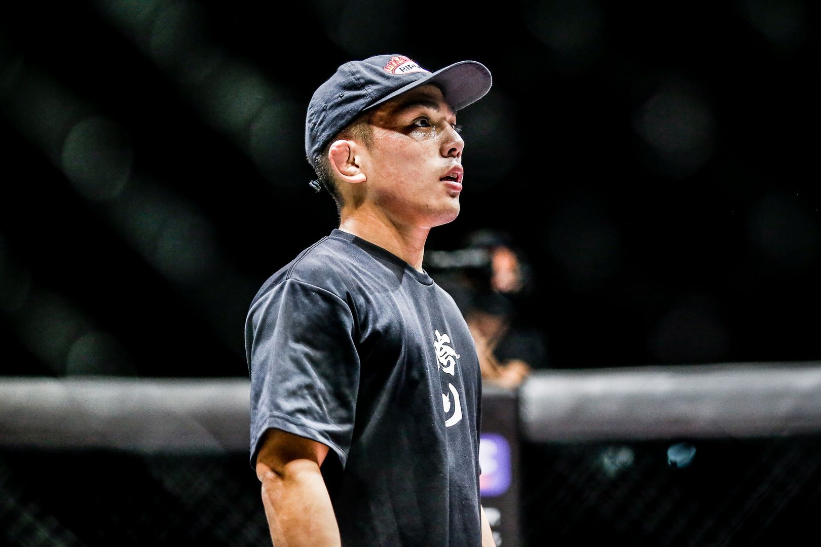 Japanese MMA fighter Hiroba Minowa squares off against Filipino MMA fighter Lito Adiwang at ONE: INSIDE THE MATRIX III