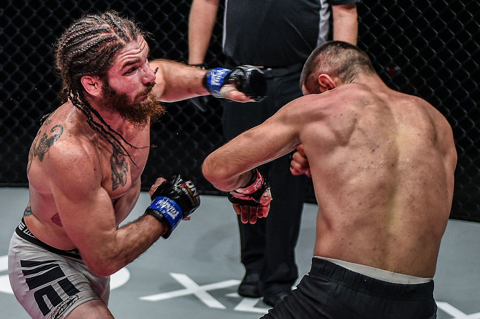Kyrgyzstan MMA star Kiamrian Abbasov fights American athlete James Nakashima at ONE: INSIDE THE MATRIX II in Singapore