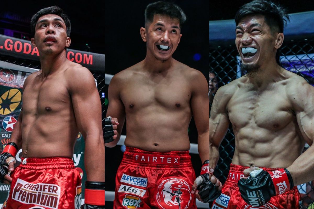 Kevin Belingon, Geje Eustaquio, and Lito Adiwang will fight at ONE: INSIDE THE MATRIX III