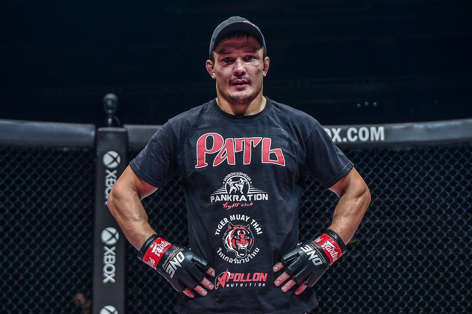Russian MMA star Timofey Nastyukhin fights Dutch kickboxing Pieter Buist at ONE: INSIDE THE MATRIX II in Singapore