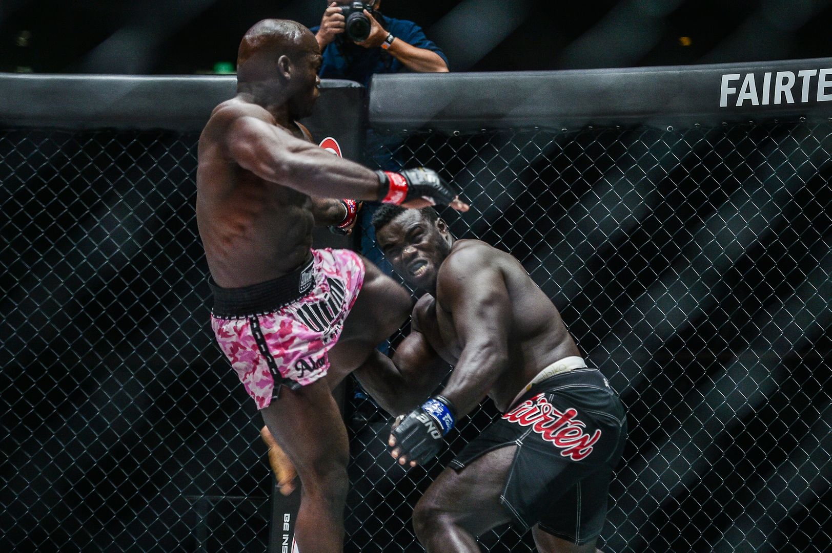 MMA heavyweight stars “Reug Reug” Oumar Kane and Alain Ngalani fight at ONE: UNBREAKABLE II