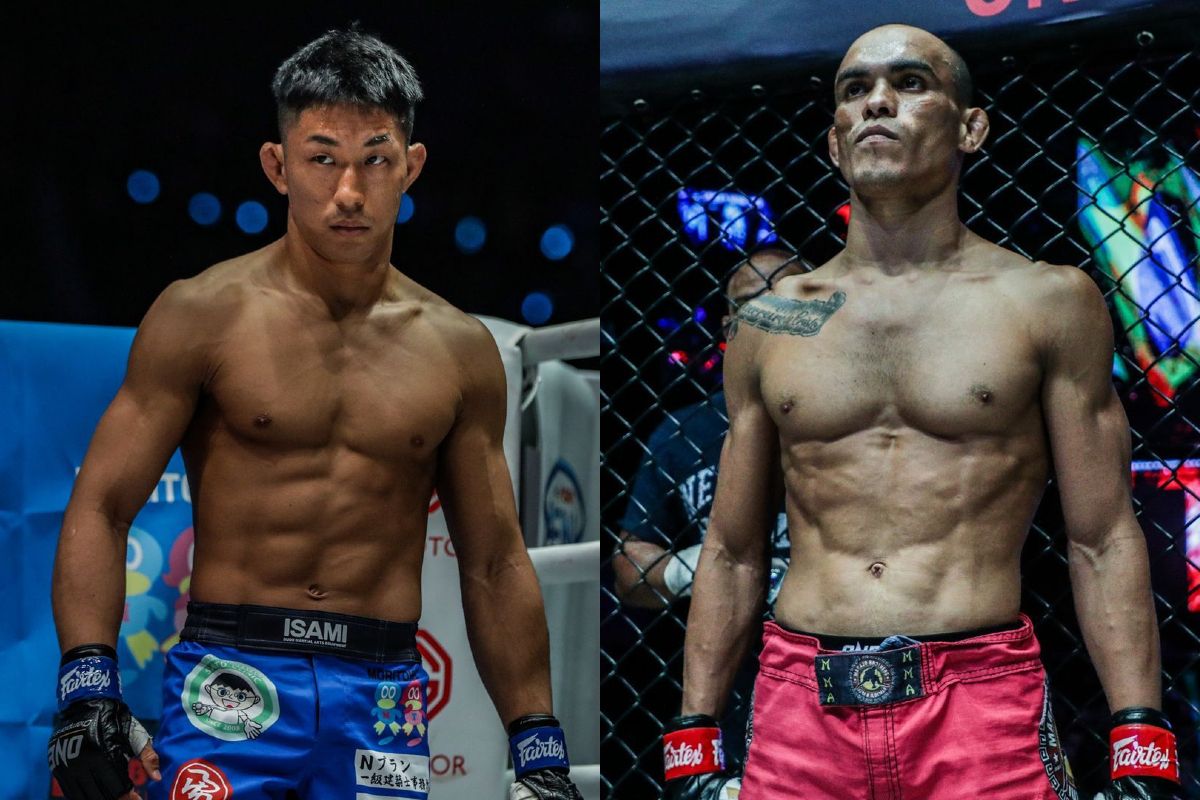 MMA Flyweight fighters Daichi Takenaka and Ivanildo Delfino