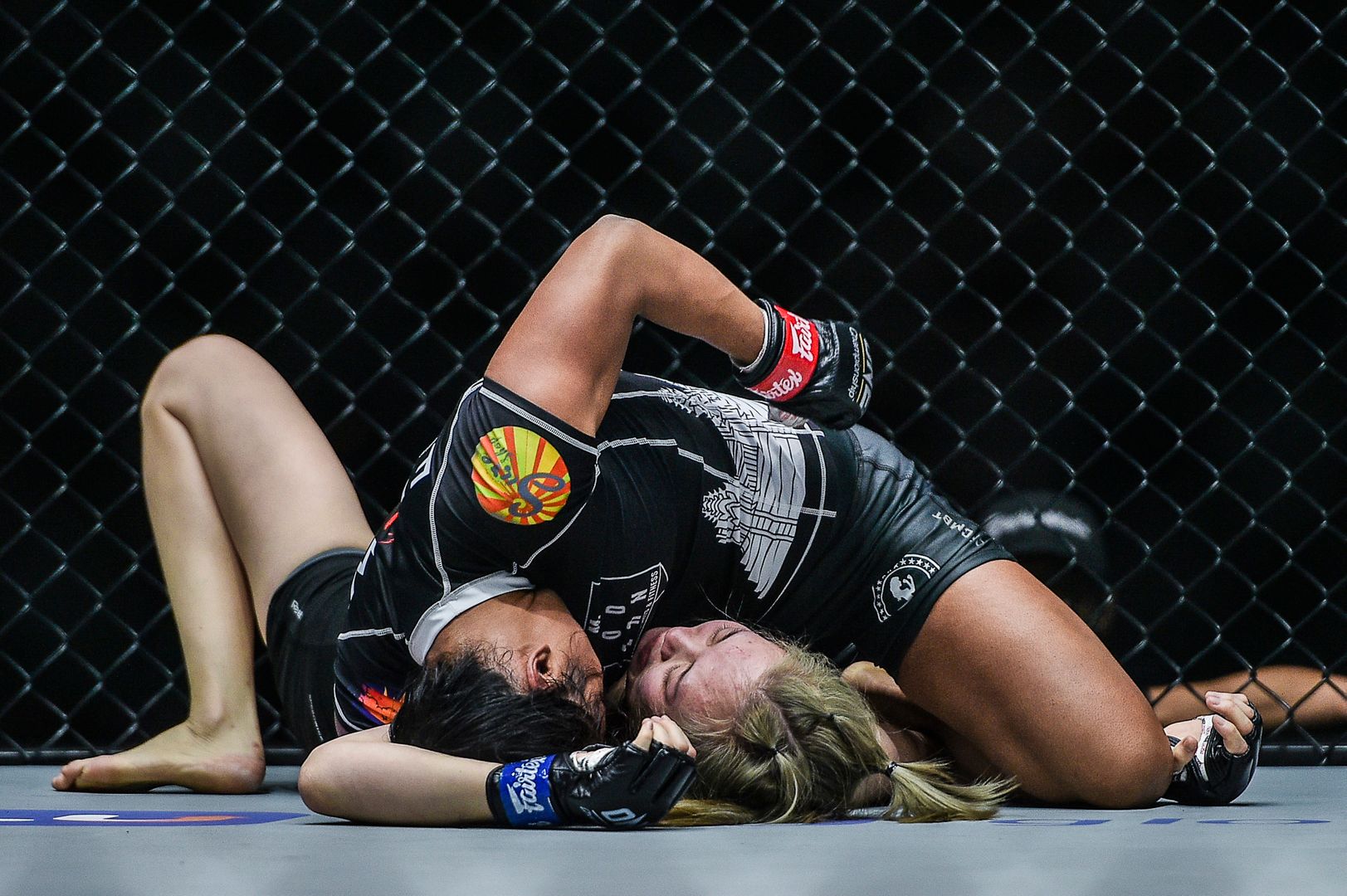 MMA fighters Sovannahry Em and Choi Jeong Yun compete at ONE: UNBREAKABLE II in January 2021