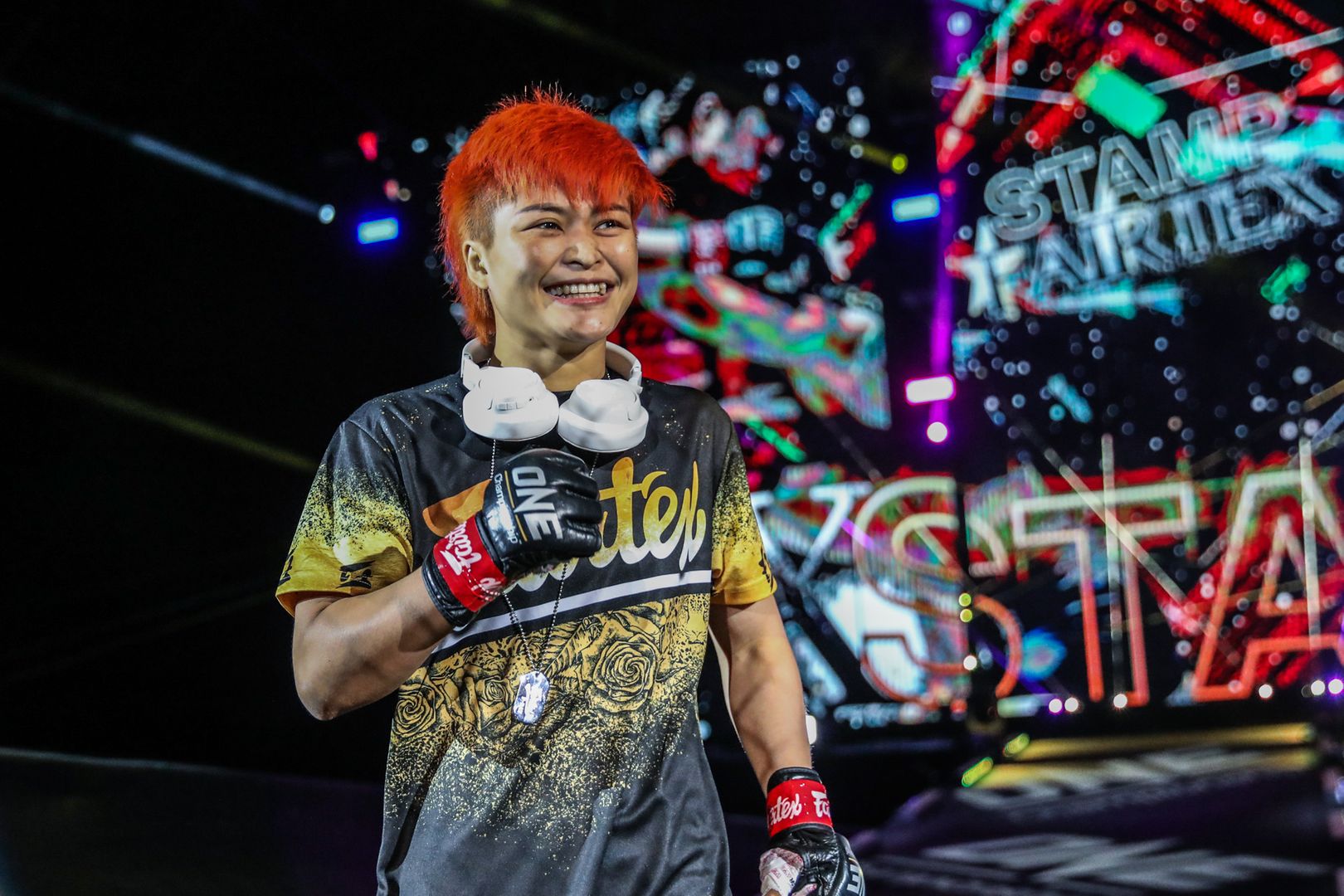 Photos from Stamp Fairtex and Alyona Rassohyna's MMA fight at ONE: UNBREAKABLE III on 5 February 2021