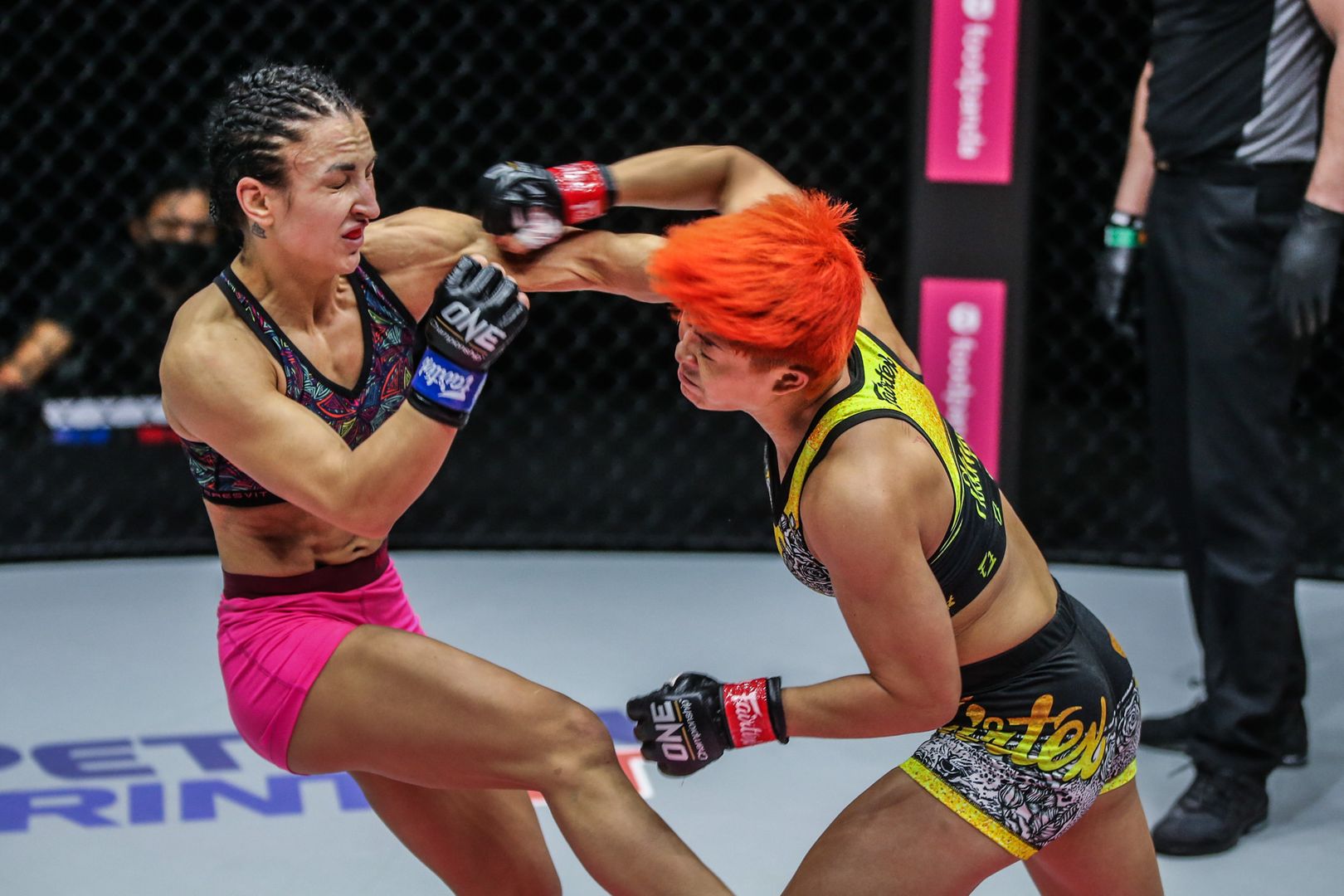 Photos from Stamp Fairtex and Alyona Rassohyna's MMA fight at ONE: UNBREAKABLE III on 5 February 2021