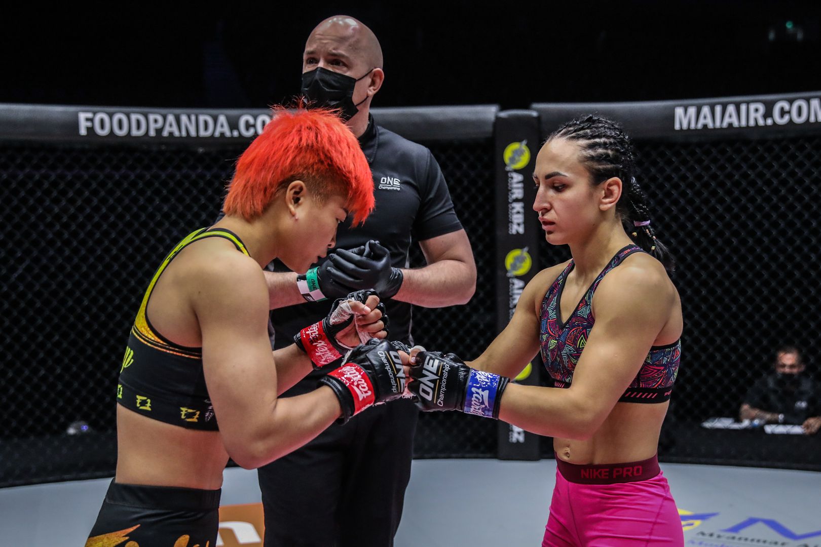 Photos from Stamp Fairtex and Alyona Rassohyna's MMA fight at ONE: UNBREAKABLE III on 5 February 2021