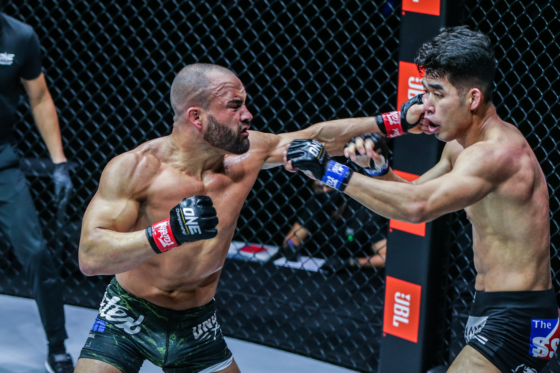 Pictures from Eddie Alvarez vs. Ok Rae Yoon from "ONE on TNT IV"