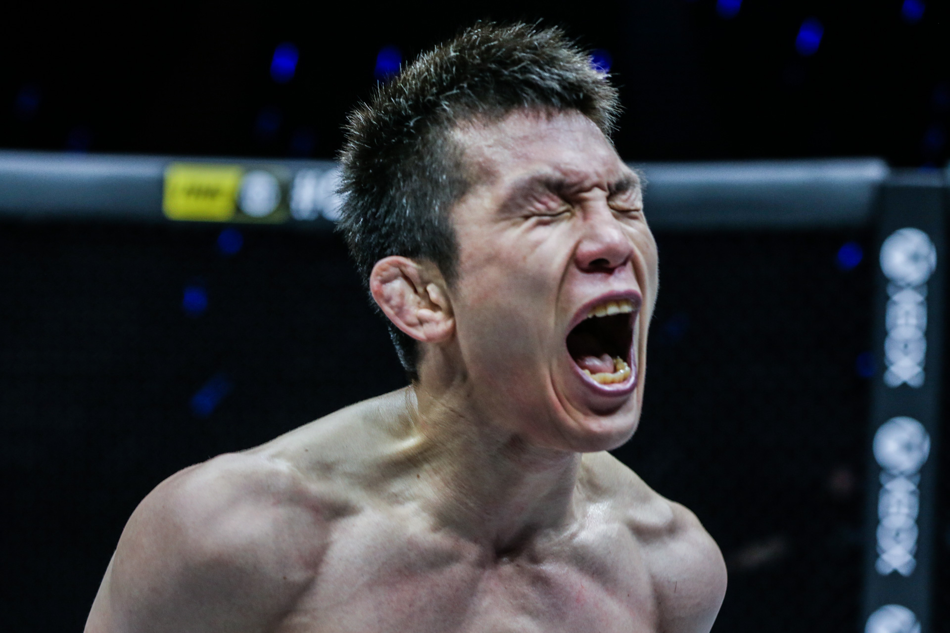 Pictures from the fight between Eduard Folayang and Shinya Aoki from "ONE on TNT IV"