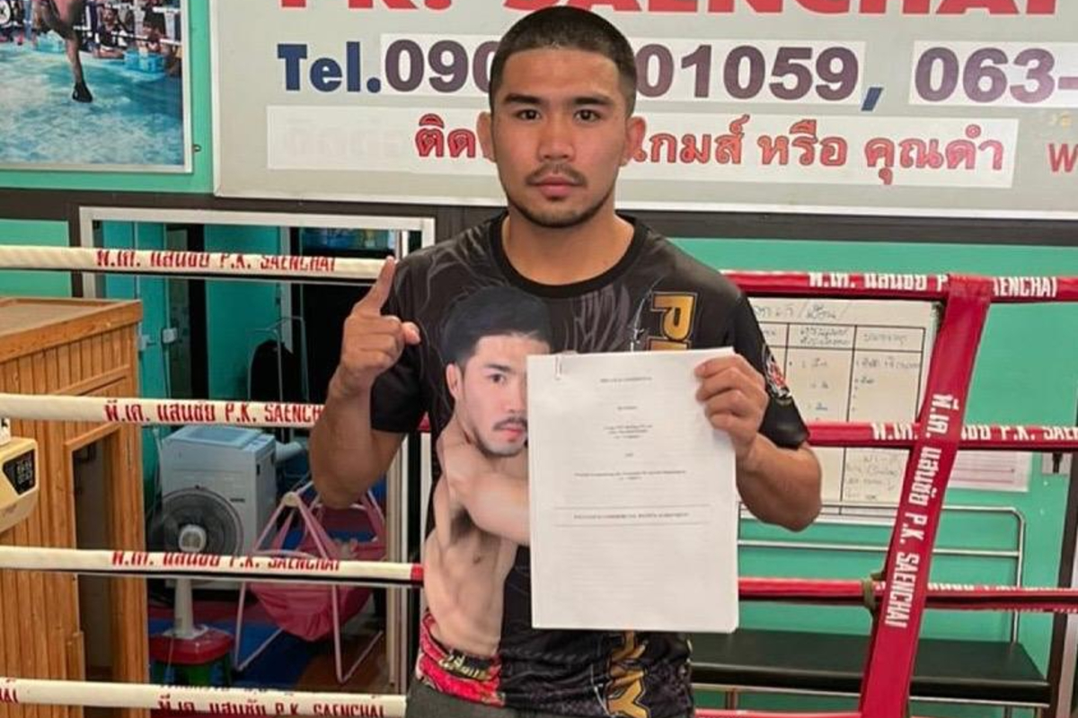 Prajanchai PK.Saenchai Muaythaigym signs with ONE Championship