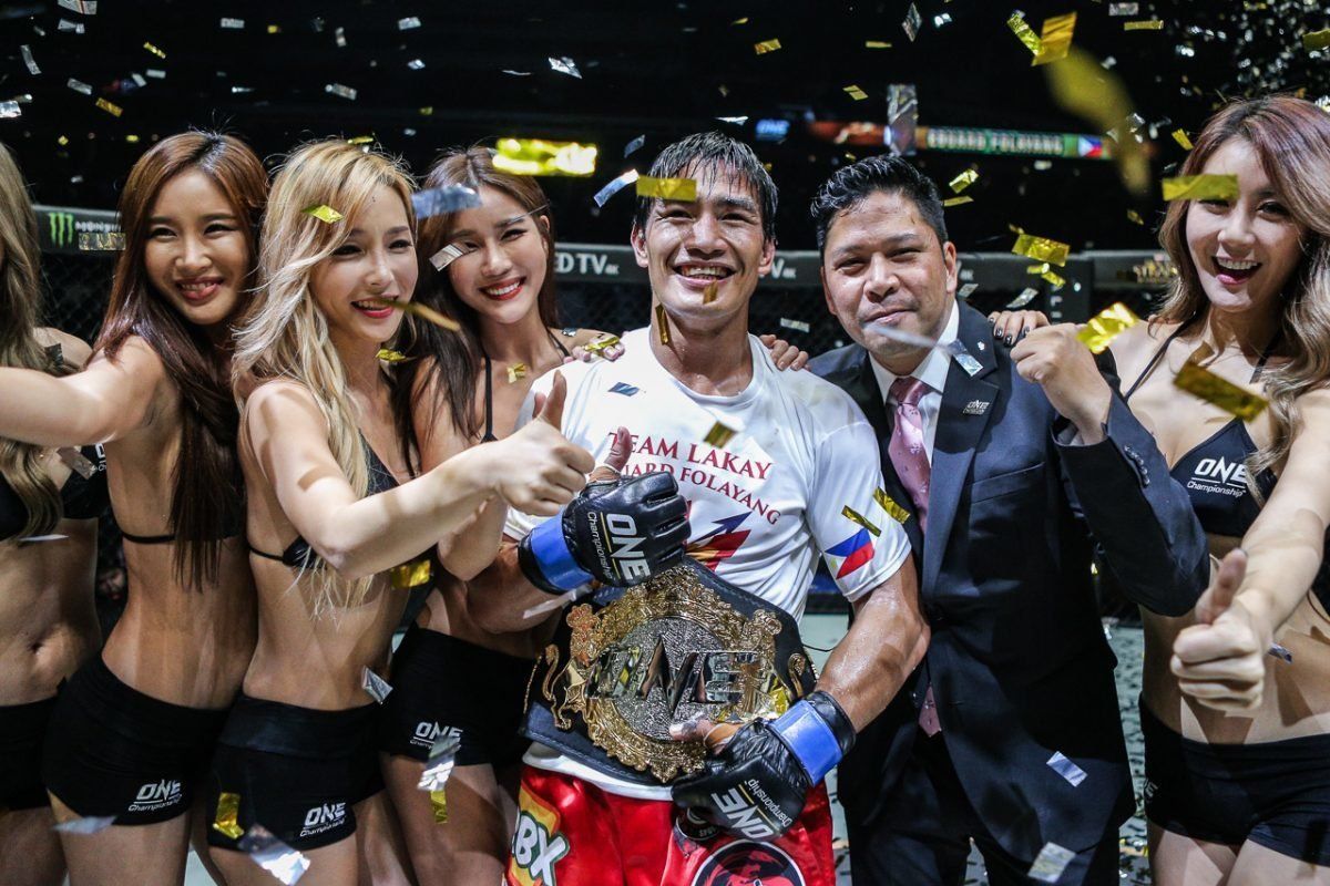ONE LightweightWorld Champion Eduard Folayang from November 2016