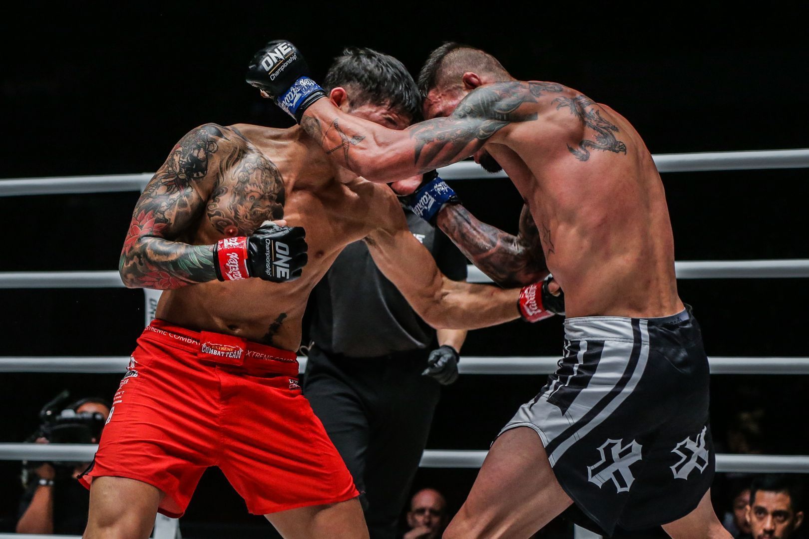 Kim Jae Woong defeats Rafael Nunes at ONE MASTERS OF FATE DC DUX_3452