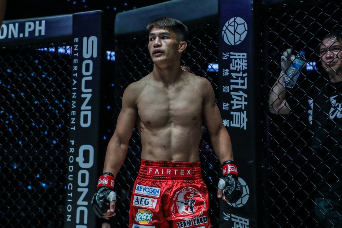 Filipino MMA fighter Danny Kingad at ONE: FIRE & FUR