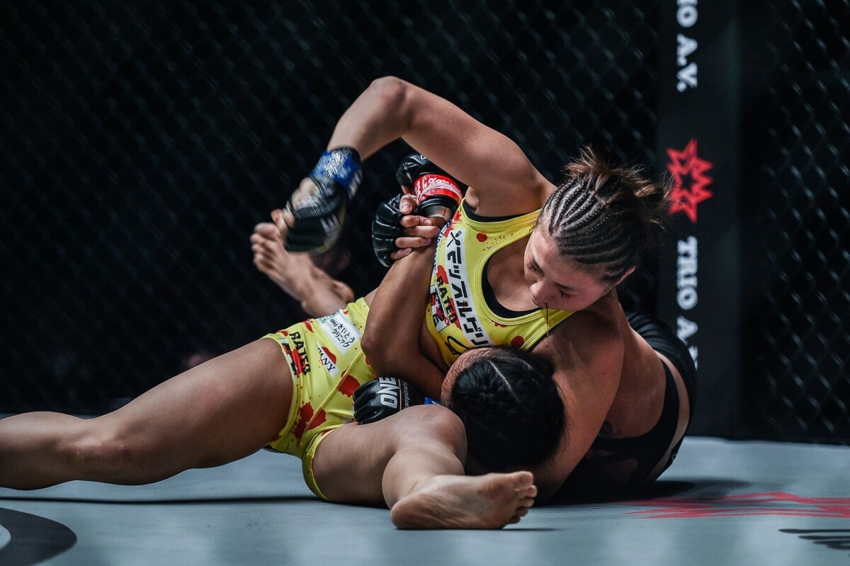 Tiffany Teo defeats Ayaka Miura ONE KING OF THE JUNGLE DA 1572