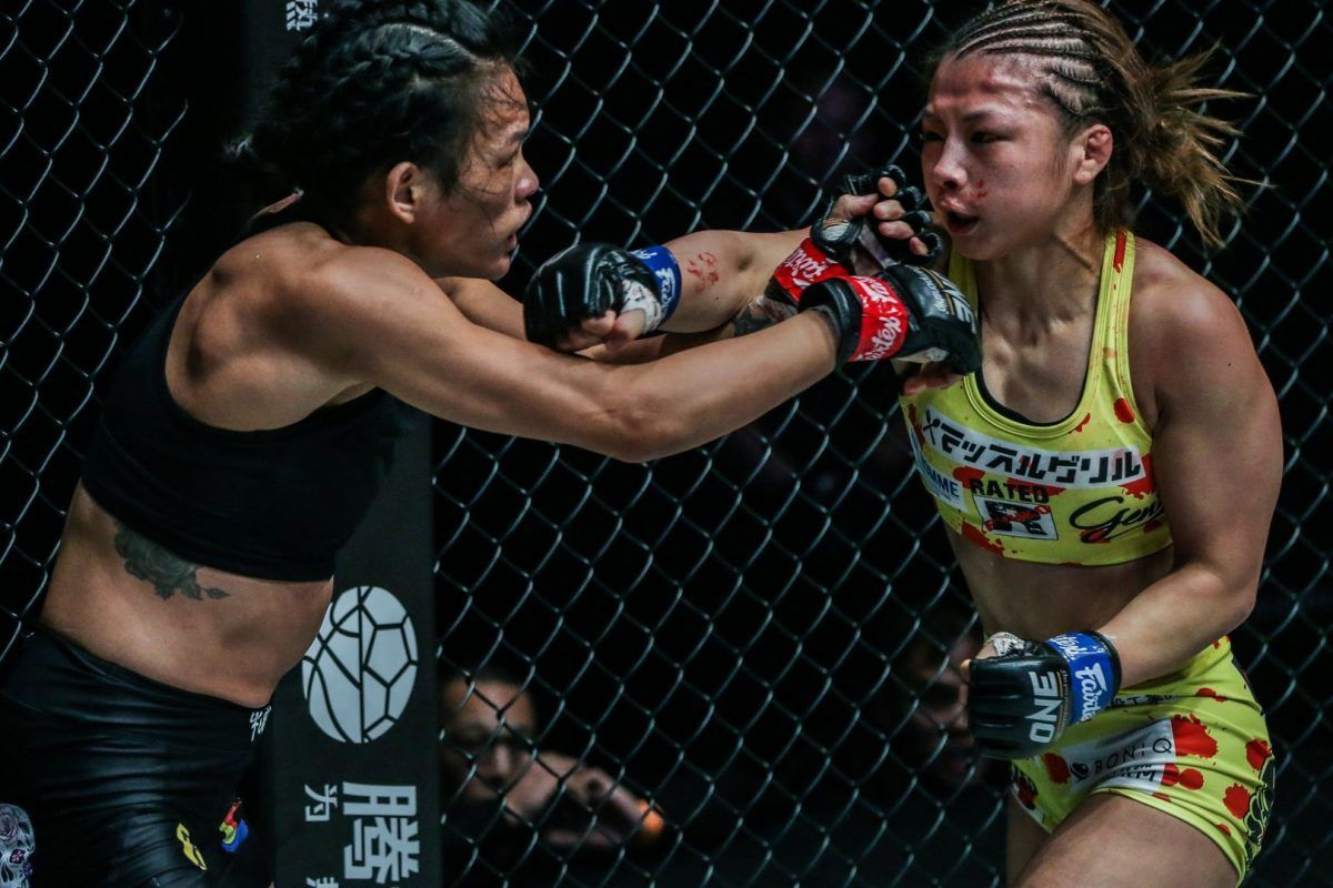Tiffany Teo defeats Ayaka Miura ONE KING OF THE JUNGLE DC DUX_1387