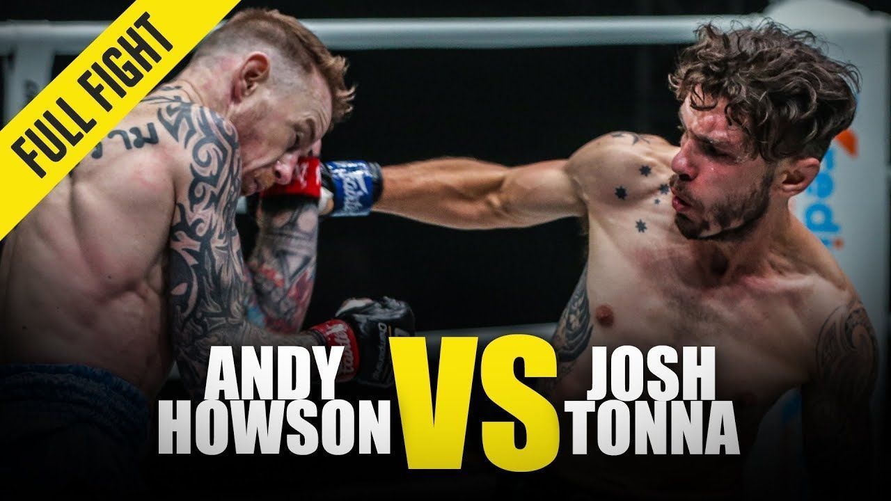 andy howson vs josh tonna one full fight february 2020
