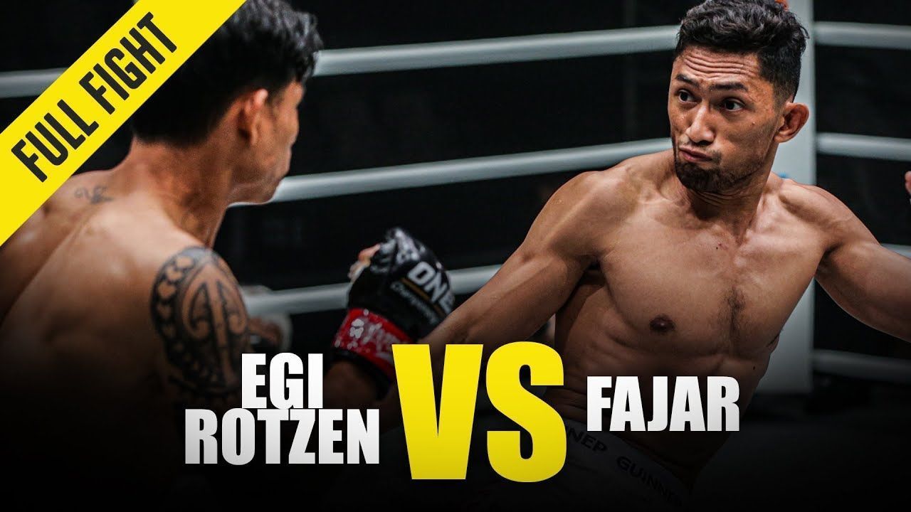 egi rozten vs fajar one full fight february 2020