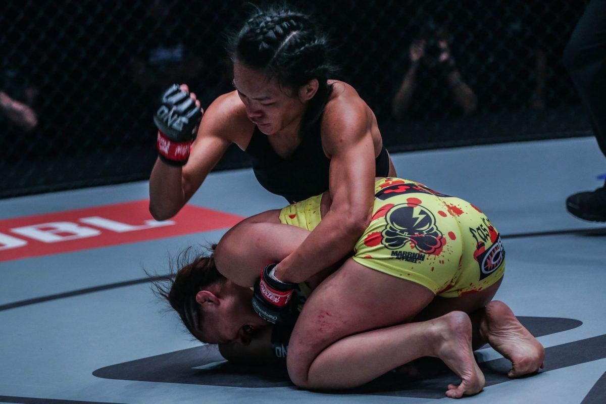 Tiffany Teo defeats Ayaka Miura ONE KING OF THE JUNGLE in Singapore