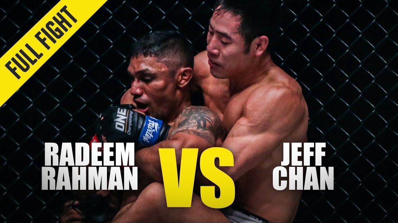 radeem rahman vs jeff chan one full fight february 2020