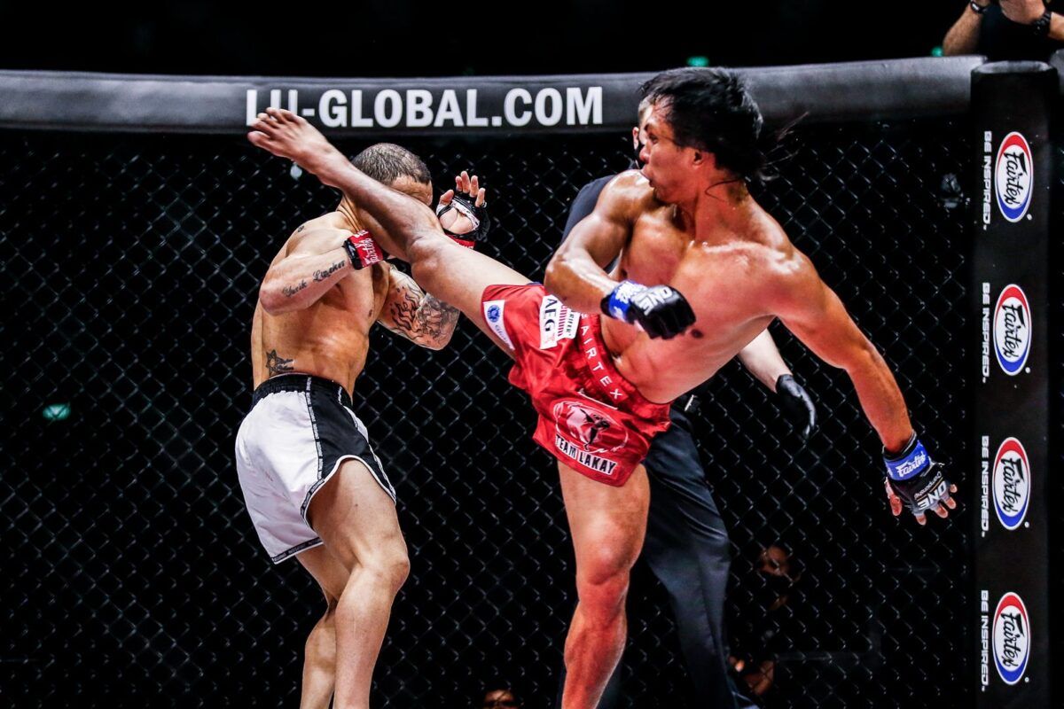 MMA fighter John Lineker squares off against Kevin Belingon in the main event of ONE: INSIDE THE MATRIX III