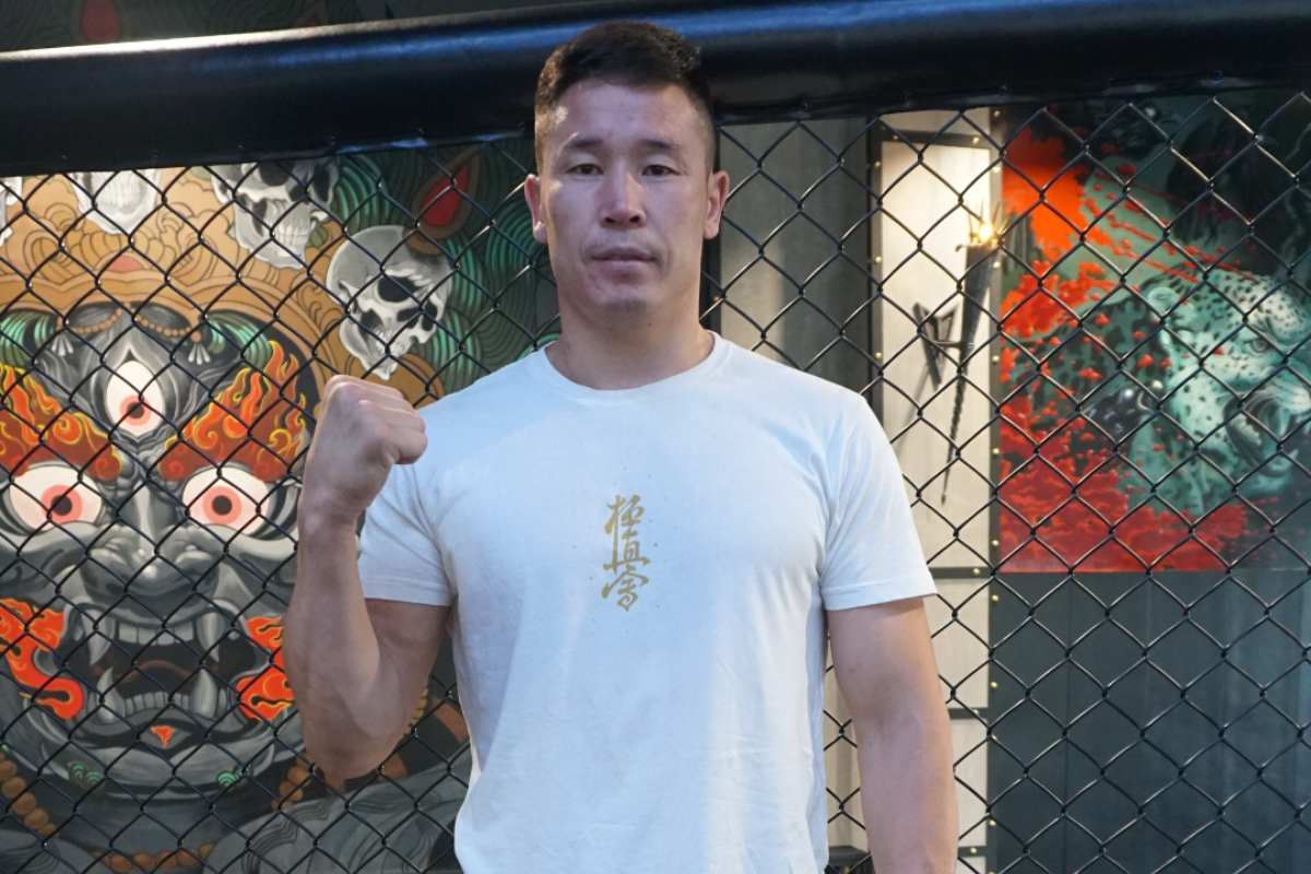 Otgonbaatar Nergui finishes his training ahead of his debut at ONE: BATTLEGROUND II