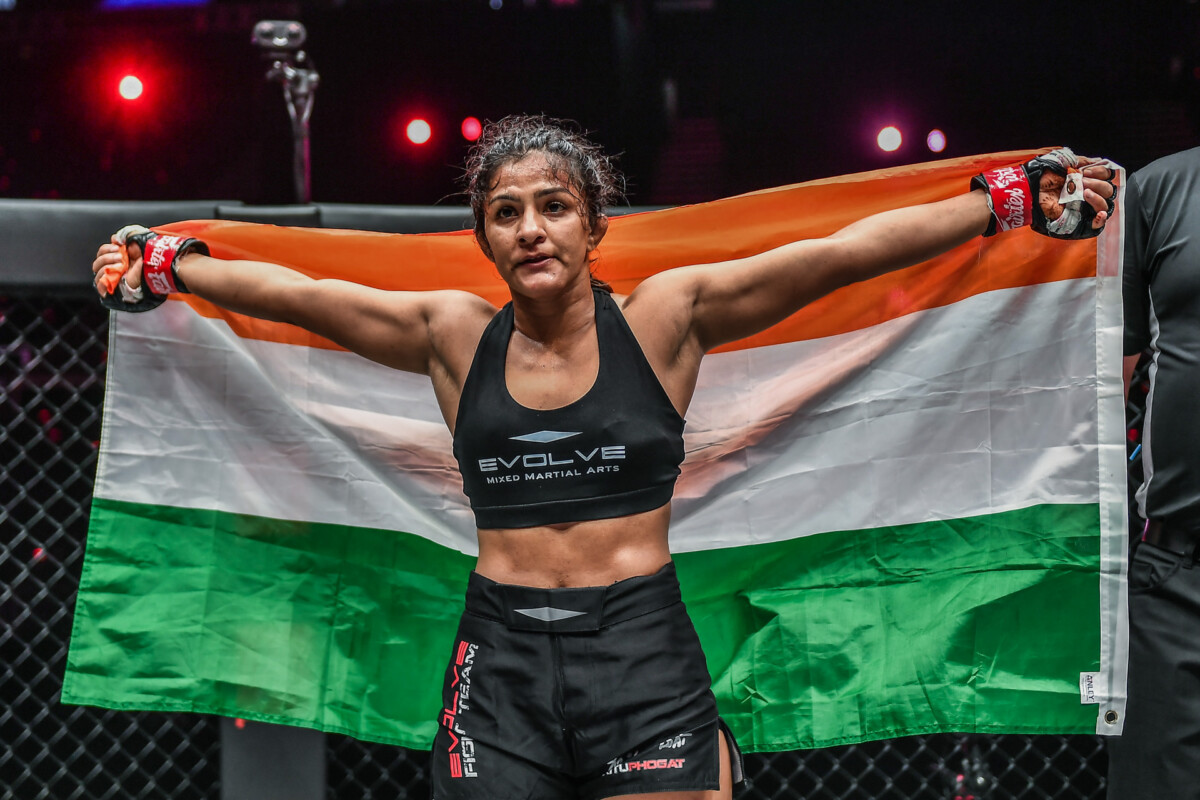 Ritu Phogat defeated Jenelyn Olsim by unanimous decision at ONE: NEXTGEN.