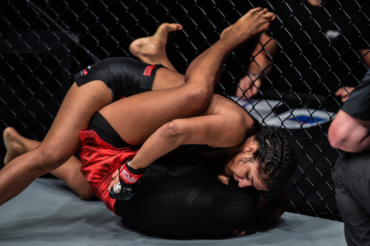 Ritu Phogat defeated Jenelyn Olsim by unanimous decision at ONE: NEXTGEN.