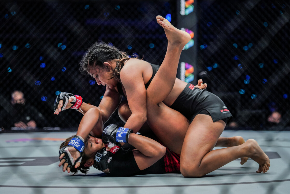 Ritu Phogat defeated Jenelyn Olsim by unanimous decision at ONE: NEXTGEN.