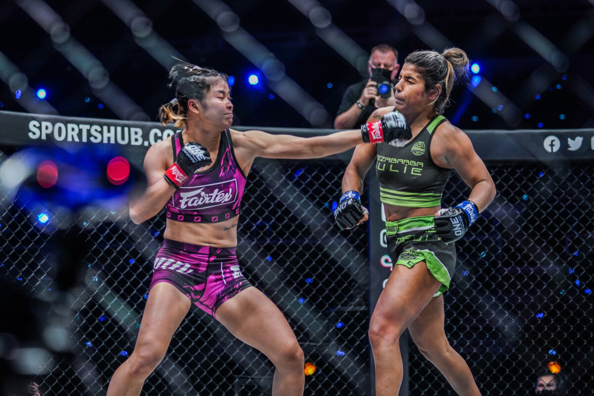 Stamp defeated Julie Mezabarba by unanimous decision at ONE: NEXTGEN.