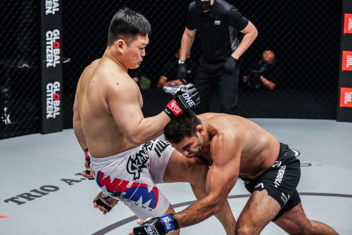 Photos from the Buchecha and Kang Ji Won fight at ONE: WINTER WARRIORS