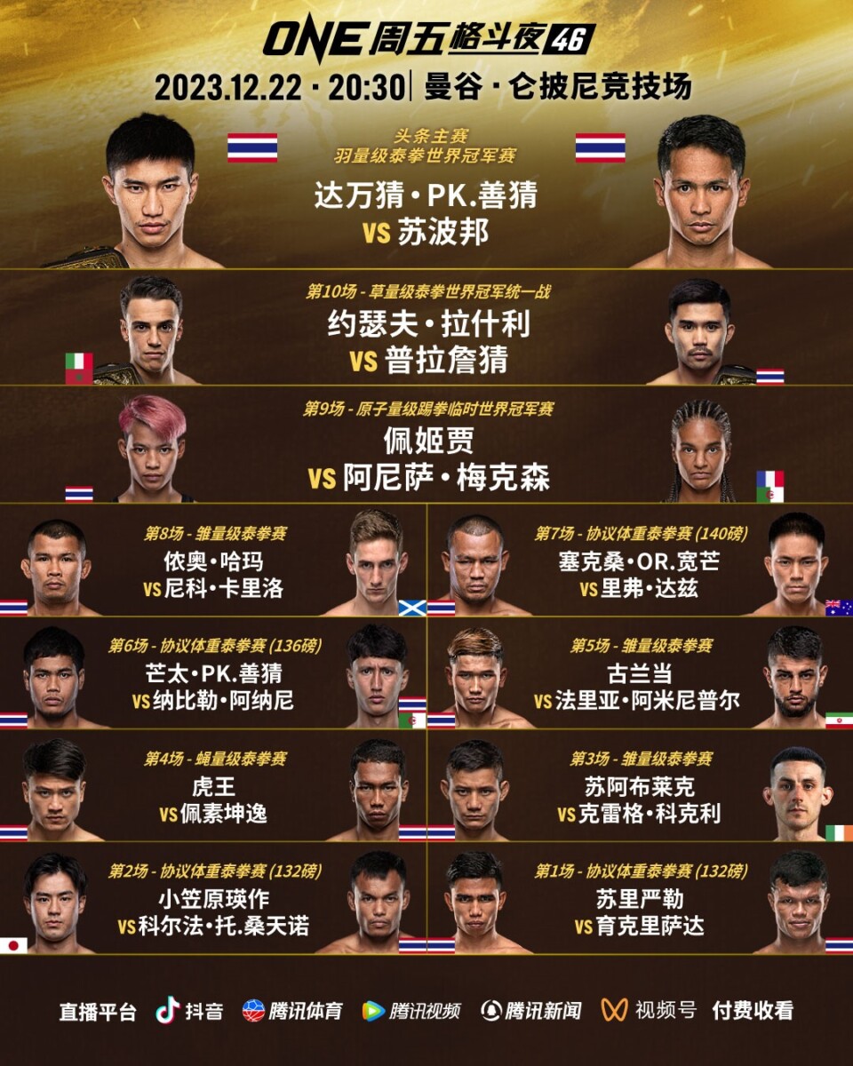 ONE周五格斗夜46