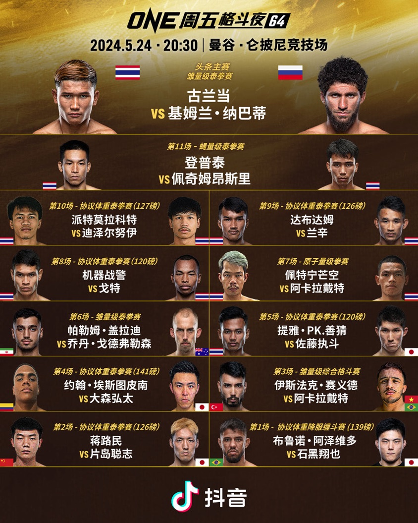ONE周五格斗夜64